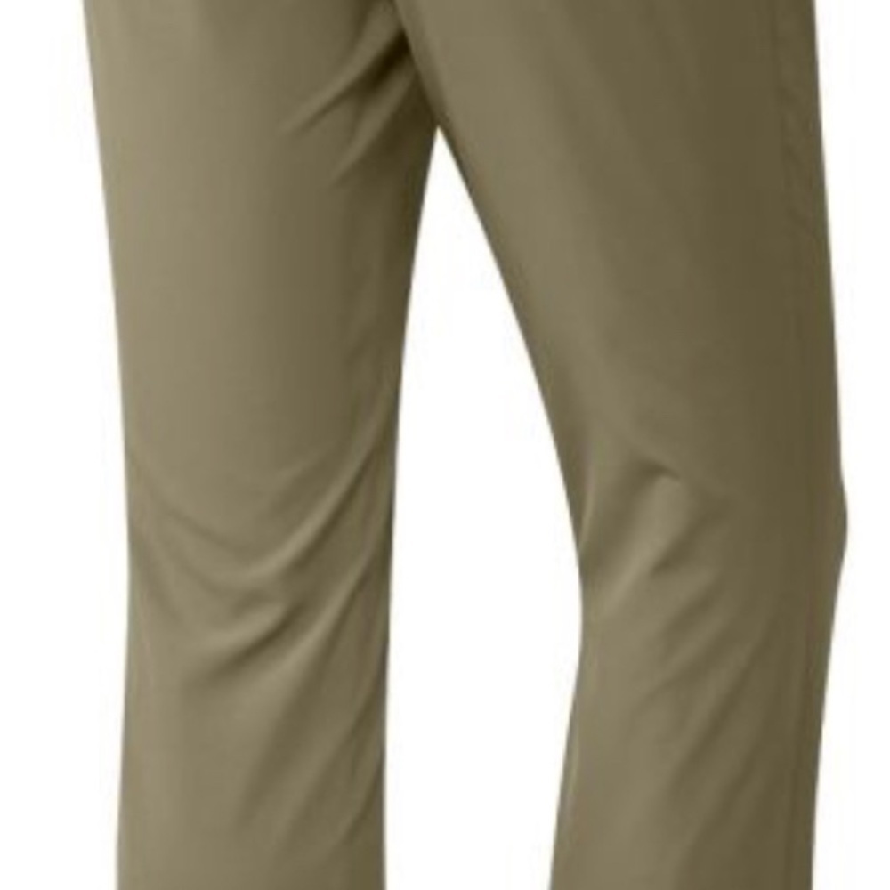 Adidas Golf Pants Mens 36x32 HG8843 Hemp Khaki Business Casual Activewear Golfer - Picture 2 of 5
